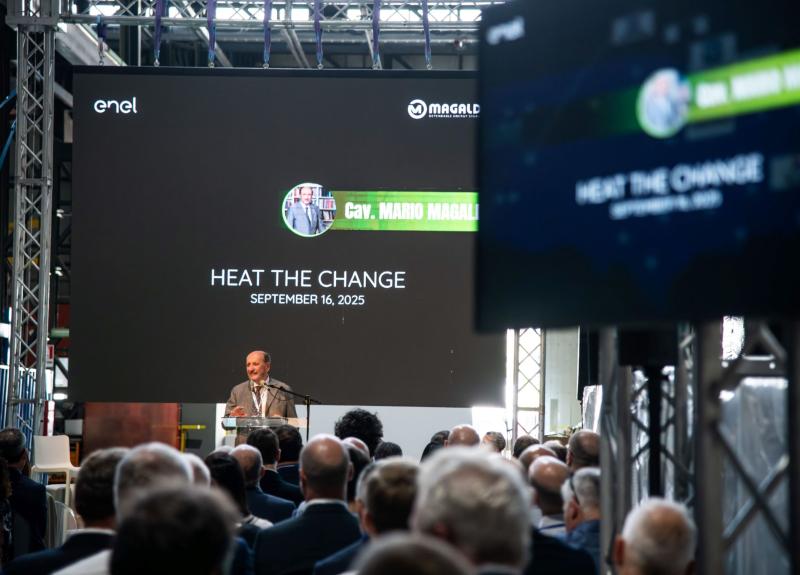 Magaldi unveils the first MGTES plant in Buccino: A new frontier in thermal energy storage for industrial decarbonization