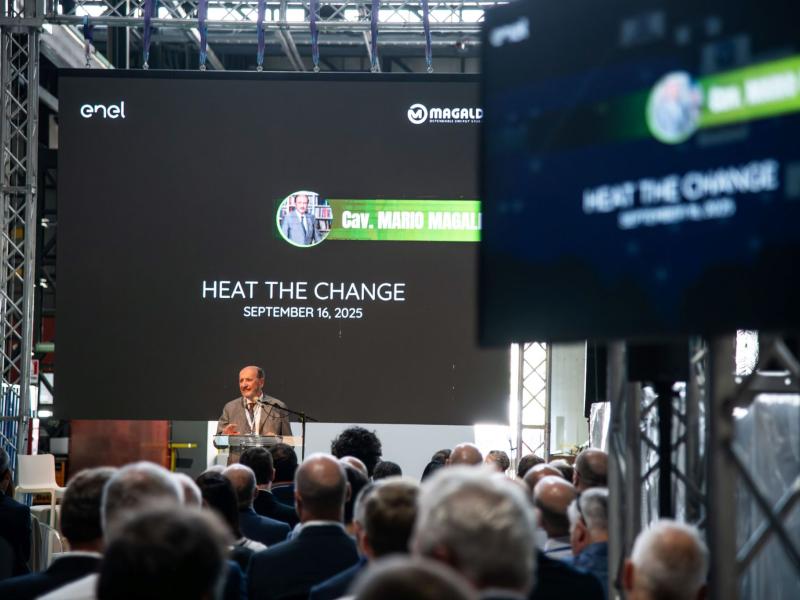 MGTES, thermal energy storage, heat battery, Magaldi