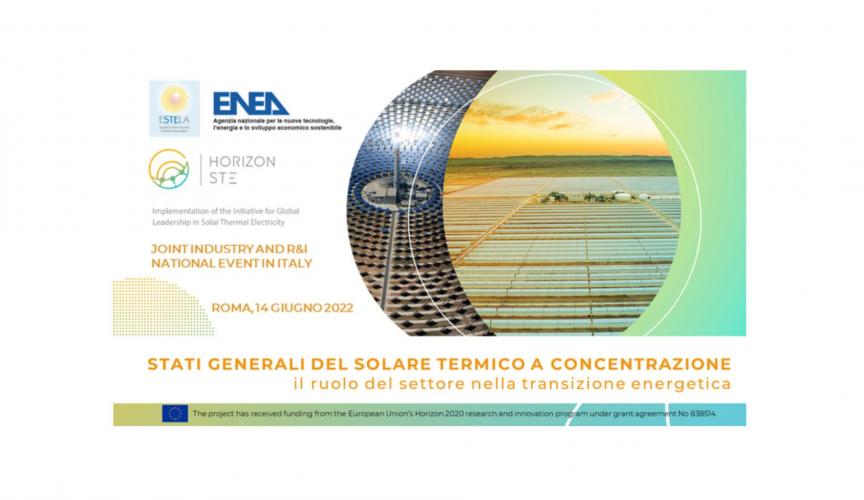 Magaldi is among stakeholders of ENEA - General States of Concentrated Solar-Thermal