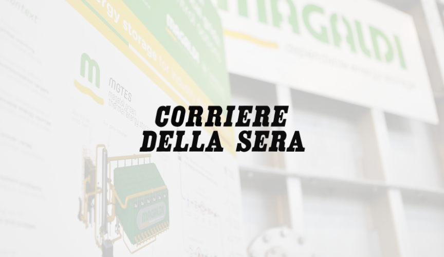 Corriere della sera: Una batteria di sabbia per conservare il calore dell’energia pulita
