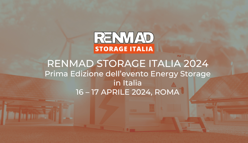 Magaldi Green Energy attends Renmad Storage Italia 2024: A focus on profitable energy storage projects in Italy